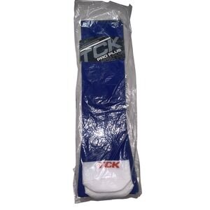 TCK Pro Plus Over-the-Knee Athletic Baseball Socks Royal Blue Mens Large